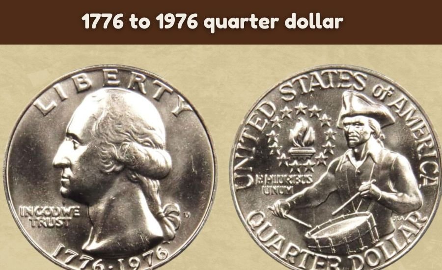 1776 to 1976 quarter dollar