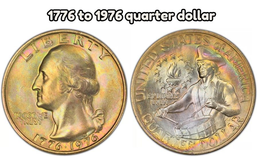 1776 to 1976 quarter dollar