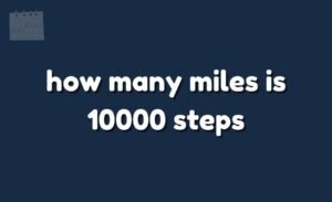 how many miles is 10000 steps