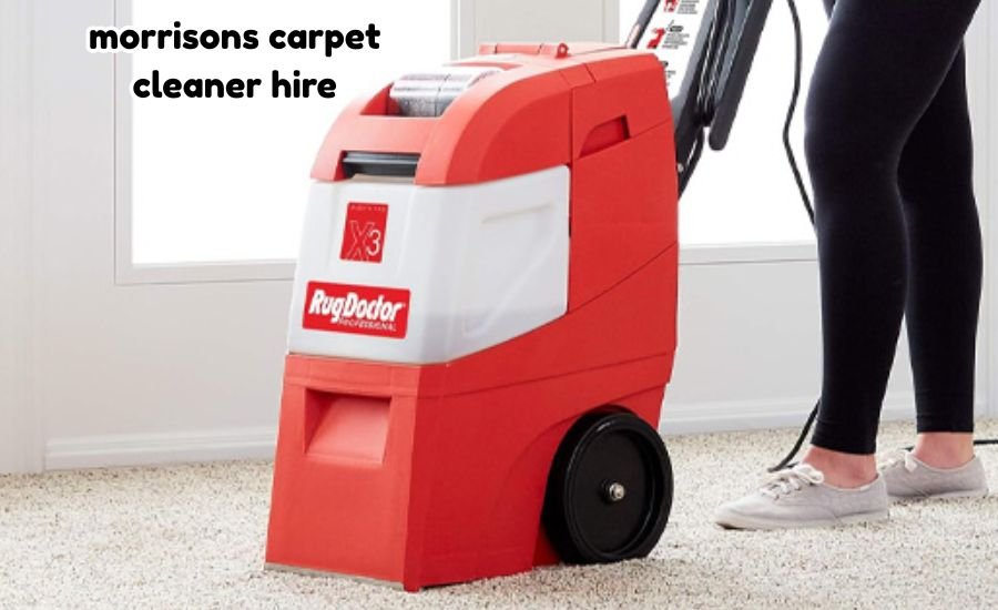 morrisons carpet cleaner hire